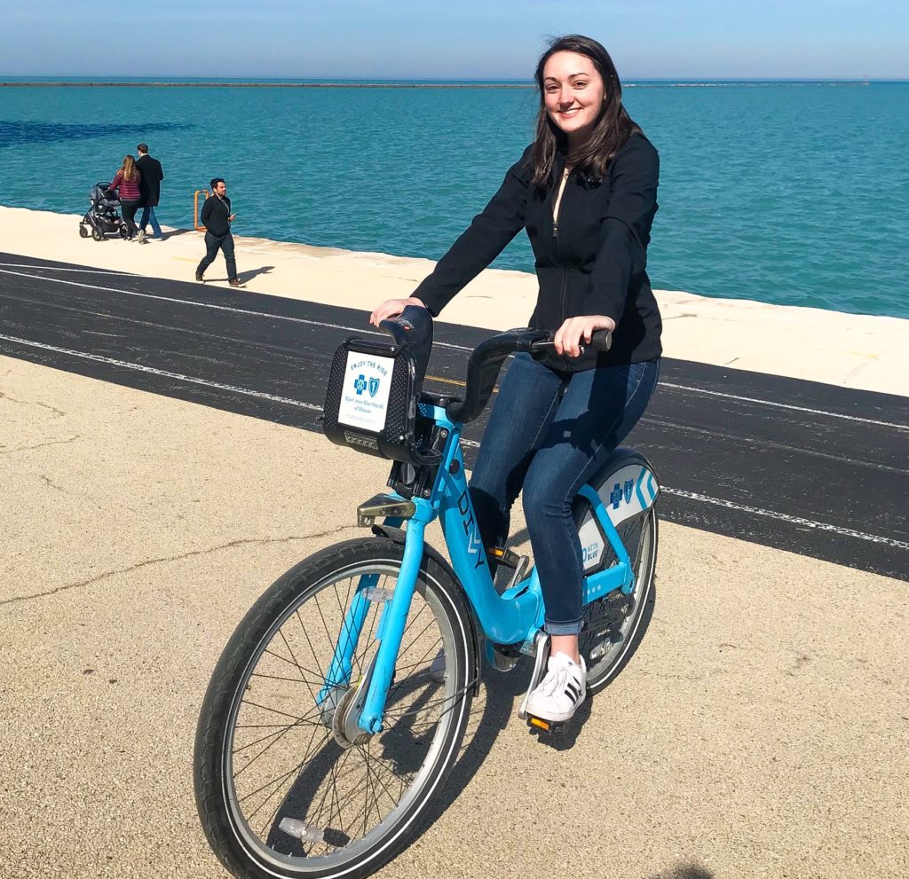 bike-riding-lake-shore-drive