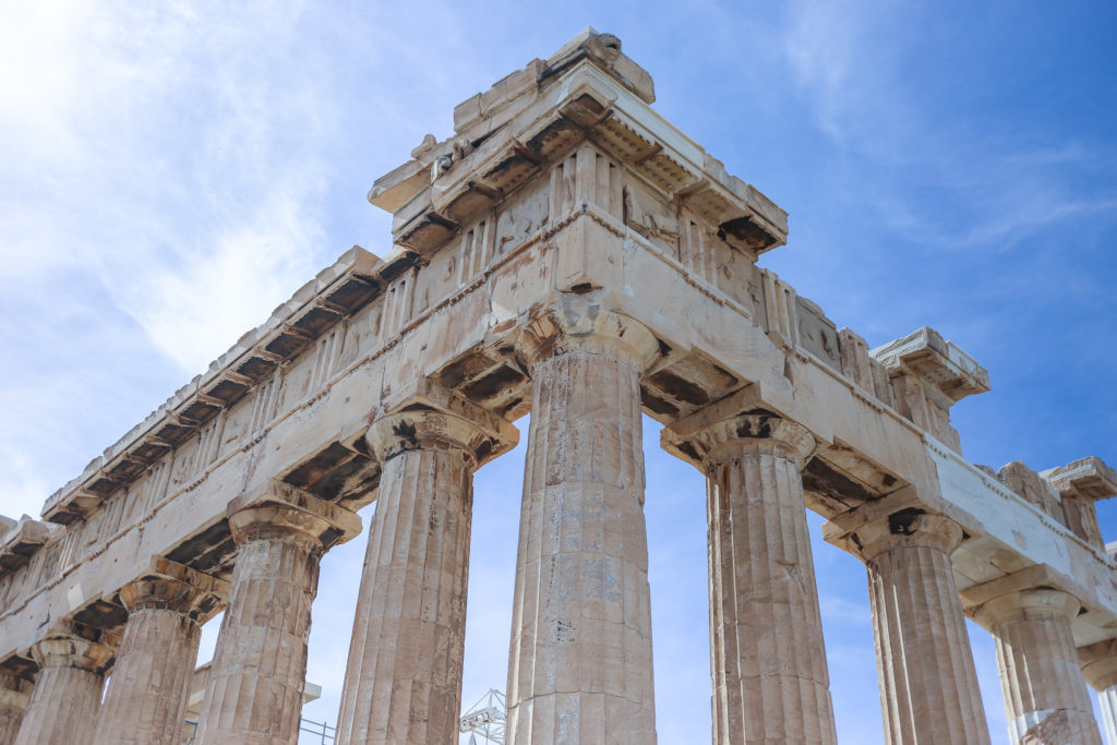 parthenon in athens